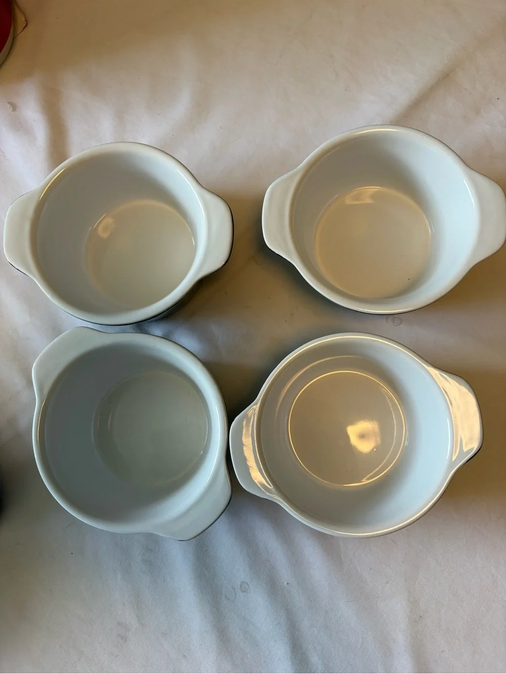 Martha Stewart Navy Ceramic Prep Bowls - Set of 4